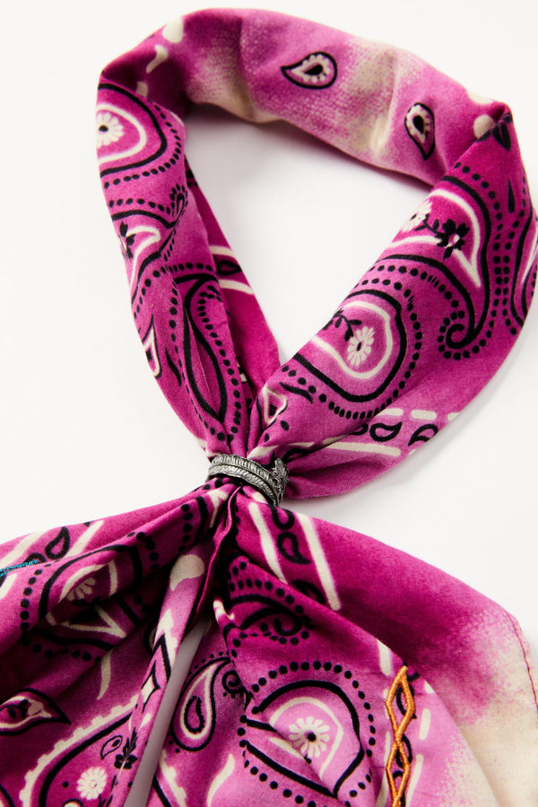 Margo Lane Bolo Necklace Pink - Fuscia