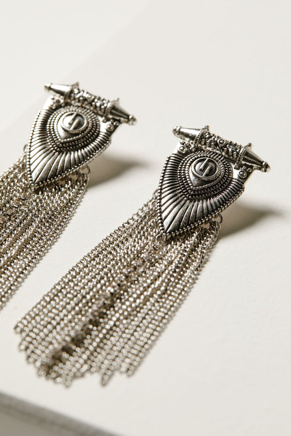 Kinsington Silver Earrings - Silver