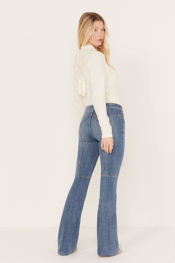 Copper Ridge Low Rise Lace Up Flare Jeans – Idyllwind Fueled by