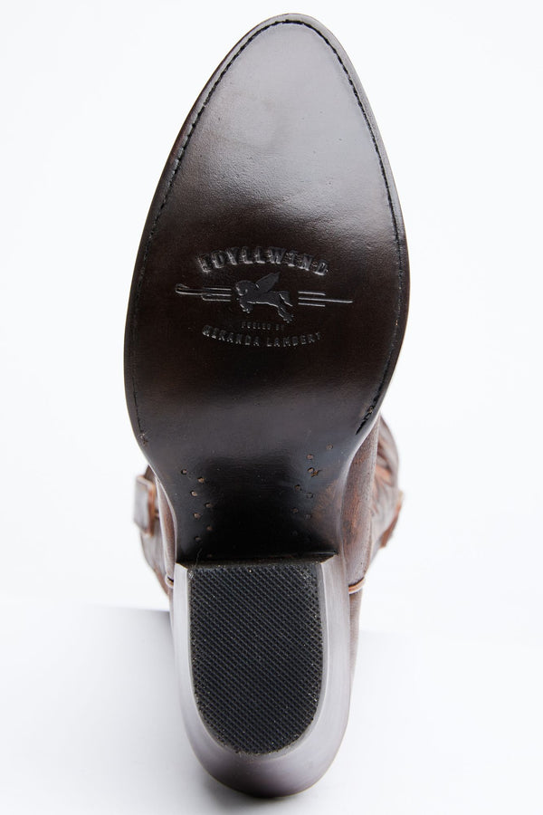 Ruckus Western Boots - Round Toe - Cognac